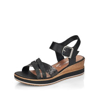 Thumbnail for Remonte Damen D6454 Keilsandale, Graphit/schwarz/schwarz / 00, 41 EU im Sale