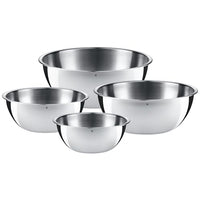 Thumbnail for WMF Gourmet Schüsselset 4-teilig, Edelstahl Schüsseln für die Küche 1,0l - 3,5l, Rührschüssel, Salatschüssel, Servierschüssel, Cromargan, stapelbar im Sale