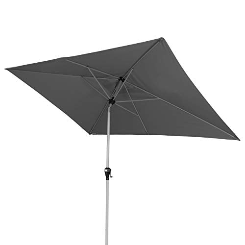 Doppler Active Auto Tilt 300x200 – Modern Crank Parasol – Foldable – approx. 300x200 cm – Anthracite on Sale
