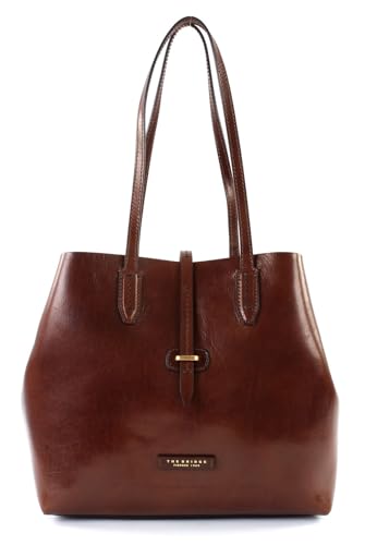 The Bridge Dalston - Shopper Leder 32 cm marrone im Sale