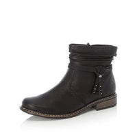 Thumbnail for Rieker Damen Ankle Boots Z4953, Frauen Stiefeletten,Stiefel,Bootee,Booties,halbstiefel,Kurzstiefel,uebergangsschuhe,schwarz (00),40 im Sale