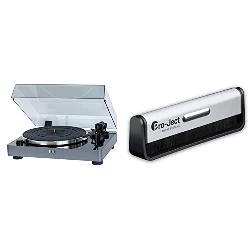 ELAC Miracord 50 turntable, record player with phono preamplifier, suitable for any music system, excellent vinyl sound, quiet motor and high-quality design on sale