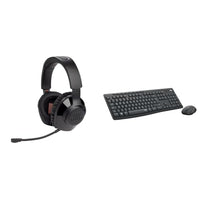 Thumbnail for JBL Quantum 350 Over-Ear Gaming Headset – Wireless 2.4 GHz and USB-C connection & Logitech MK295 wireless keyboard and mouse set with SilentTouch technology on sale