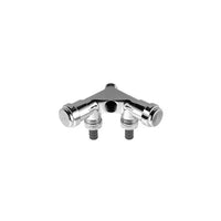 Thumbnail for GROHE Original WAS® Double Valve ('Single', wall-mounted, protected against backflow, internal thread 1/2), chrome, 41020000, 18.4 x 12.6 x 10.6 cm on sale