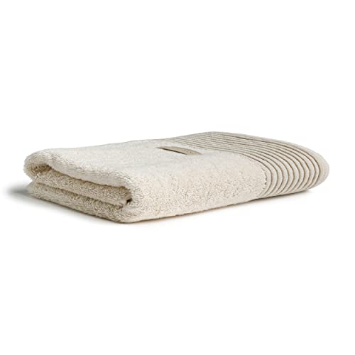 möve Wellness Saunatuch Uni mit Chenillebiesen 80 x 200 cm aus 100 % Baumwolle (Spinair), nature im Sale