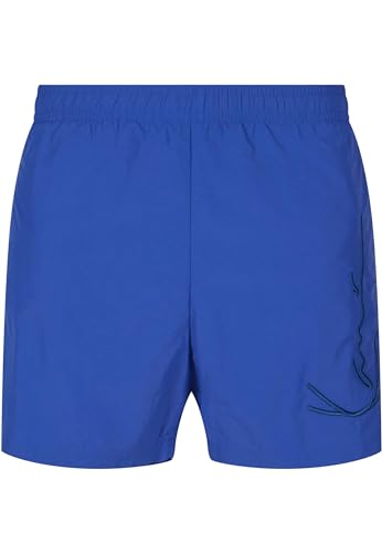 Karl Kani Herren KM-SW011-092-11 Signature Swim Shorts Blue im Sale