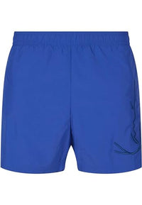 Thumbnail for Karl Kani Herren KM-SW011-092-11 Signature Swim Shorts Blue im Sale