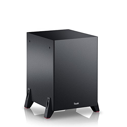Teufel T 8 Subwoofer Active subwoofer of the high-end class, as front-fire or down-fire subwoofer Music Home Cinema Black on sale