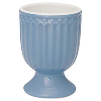 Thumbnail for GreenGate Egg Cup Alice Blue 6.5 cm Ceramic Everyday Tableware Sky Blue