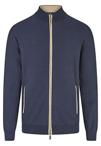 Thumbnail for Daniel Hechter Men's Knit Zip Jacket Cardigan, 690, on Sale