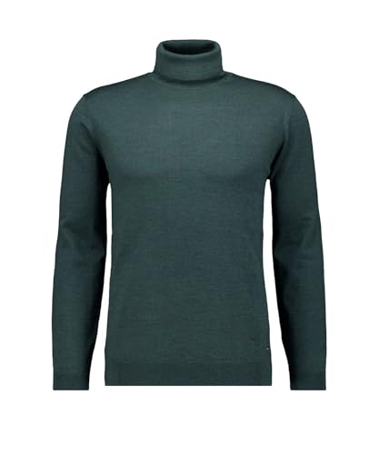 Ragman RAGMAN Herren Merino-Pullover Rollkragen L, Dunkelgrün-035 im Sale