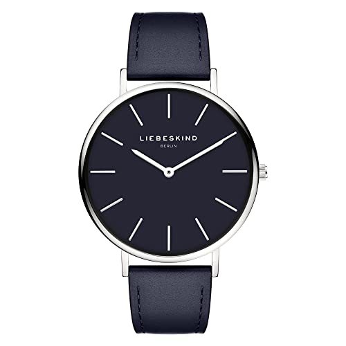 Liebeskind Berlin Damen Analog Quarz Uhr mit Leder Armband LT-0372-LQ im Sale