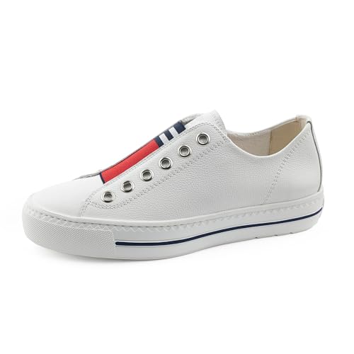 Paul Green Damen, Frauen Low-Top Sneaker,Plateausohle,straßenschuhe,Strassenschuhe,Sportschuhe,Freizeitschuhe,Turnschuhe,Weiß (JA),39 im Sale