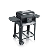 Thumbnail for SEVERIN SEVO GTS electric grill with lid and base, electric stand grill, up to 500 °C in 10 minutes, balcony grill with OLED display, for indoor and outdoor use, 3,000 W, stainless steel/black, PG 8107 on sale
