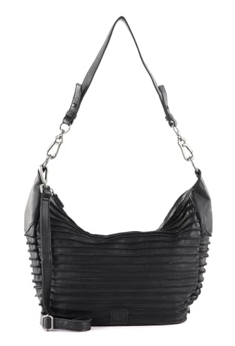 FREDsBRUDER Damen Schultertasche Riffel Flowow schwarz One Size im Sale