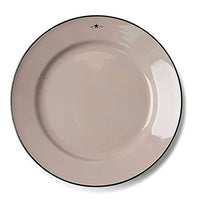 Thumbnail for LEXINGTON - Plate, Dinner Plate, Dinner Plate - Stoneware - beige/dark blue - Ø 28 cm