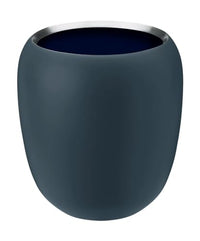 Thumbnail for Stelton to go Cup, Stainless Steel with Powder Coating, Dusty Blue/Midnight Blue, Small on sale