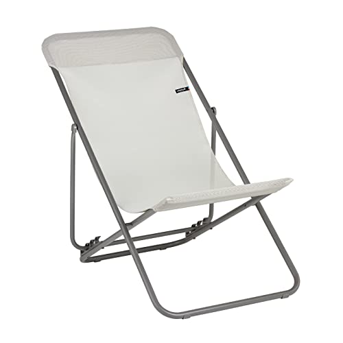 Lafuma TRANSATUBE 2 Liegestuhl, Batyline, Seigle II, 83x56x94 cm im Sale