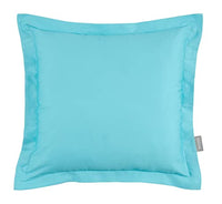Thumbnail for Bassetti Uni pillowcase for bed linen made of 100% cotton satin in the color Aquamarina 1202, dimensions: 40x40 cm - 9324945 on sale