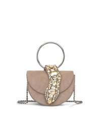 Thumbnail for Alma en Pena Schlangenhandtasche, Graubraun, 00 im Sale