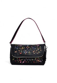 Thumbnail for Desigual Women's Accessories PU Across Body Bag, Black im Sale