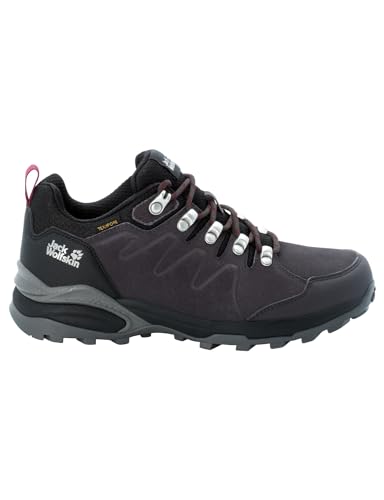 Jack Wolfskin Damen Refugio Texapore Low Walking Schuh, Dark Blue Grey, EU im Sale
