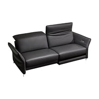 Thumbnail for Erpo Sofa Avantgarde Leder 170.059 Farbe Anthrazit Motorisch Verstellbar Gestell Kufe. im Sale