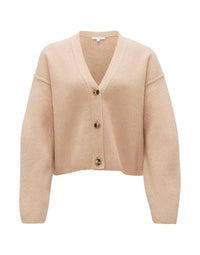 Thumbnail for OPUS Damen Strickjacke | RIPP-Cardigan DAUTUMA Loose mit Wolle Macadamia, 42 im Sale