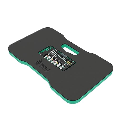 Wera 05134544001 9515 Wera Knie- und Handschmeichler Set 1, Bit-Satz mit Kniebrett, 40-teilig im Sale