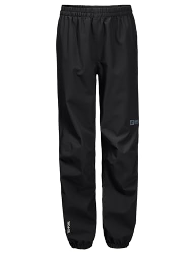 Jack Wolfskin Unisex Kids' Rainy Days Pants K Rain Pants, Black, 164 EU on Sale