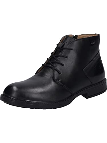 Josef Seibel Herren Schnürstiefel Harry 51,Weite G 1/2 (Normal),Wechselfußbett,wasserdicht,Winterschuhe,schwarz,47 EU im Sale