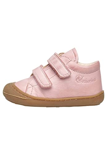 Naturino Cocoon VL-Lauflernschuhe aus Nappaleder, Hellrosa 24 im Sale