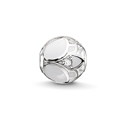 Thomas Sabo Damen Bead Lotusblüte Karma Beads 925 Sterling Silber K0205-041-14 im Sale