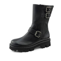 Thumbnail for Paul Green Damen Stiefel, Frauen Klassische Stiefel,Winterstiefel,Winterschuhe,uebergangsstiefel,uebergangsschuhe,Boots,Schwarz (Black),38.5 im Sale
