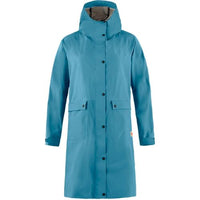 Thumbnail for Fjallraven 14500131-543 Vardag Rain Parka W Jacket Damen Dawn Blue im Sale