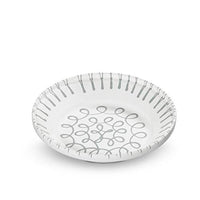 Thumbnail for GMUNDNER KERAMIK Rim bowl without handle Diameter: 28 cm Grey flamed tableware, handmade in Austria on sale