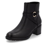 Thumbnail for Remonte Damen Chelsea Boots D2A73, Frauen Stiefeletten,lose Einlage,uebergangsstiefel,lederstiefel,Stiefel,Bootee,Booties,schwarz (00),39 EU im Sale
