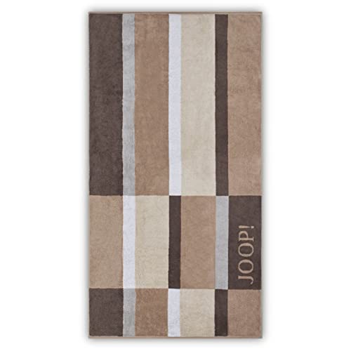 JOOP! Bath Towel Shades Checked 1688 | 33 sand - 80 x 150 on sale