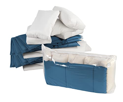 WENKO Storage Bag Vacuum Jumbo Cube, Vacuum bag for clothes, duvets, large items, saves up to 75% space, 180 x 90 x 50 cm on sale