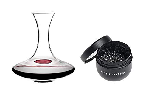 Riedel Decanter Set Ultra with Riedel Glass Cleaner (2400/14 + 0010/05) Value Set