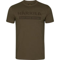 Thumbnail for Härkila Logo S/S t-Shirt | Willow Green, im Sale