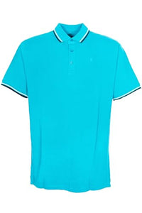 Thumbnail for Kitaro Poloshirt Polo Shirt Hemd Herren Kurzarm Baumwolle Piqué Extra Lang Tall, Farbe:mintgrün, Herrengrößen:XLT im Sale