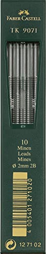 Thumbnail for FABER-CASTELL 127102 - 10 Fallminen TK 9071, Minenstärke: 2,0 mm, Härtegrad: 2B im Sale