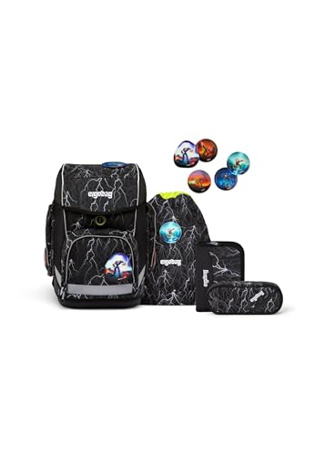 ergobag cubo Set ergonomischer Schulrucksack Klassisch 6-teilig 1. Klasse Grundschule im Sale