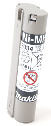 Makita 193888-6 7034 replacement battery NiMH 7.2 V 2.5 Ah on sale