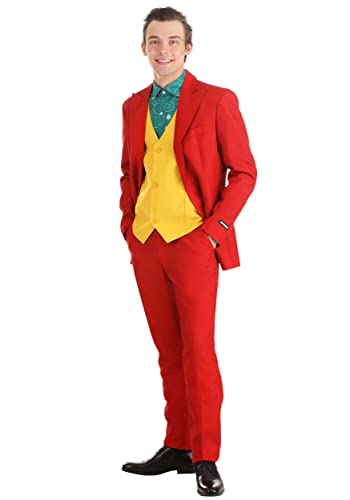 OppoSuits Herren Opposuits Crazy Prom Suits For Men – Flaminguy Anzug - Komplettes Set: Jackett, Hose und Krawatte, Blau, 52 im Sale