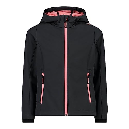 CMP ERROR:#N/A Kinder-knit-tech-jacke Knit-Tech Kinder Jacke Mit Fester Kapuze, Rosa Fluo-Feuerzeug, 164 EU im Sale