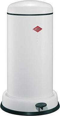 Thumbnail for Wesco Abfallsammler Baseboy 20 l Weiss, hochwertiges Stahlblech, Bianco, Inhalt im Sale