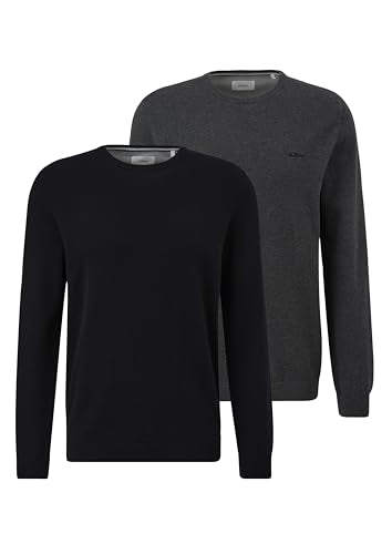 s.Oliver Men's 2143173 Sweater, Lilac 4868, on Sale