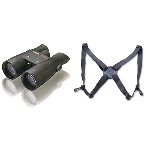 Steiner Ranger Xtreme 8x56 Binoculars - Brilliant image quality, sharp details, very high light transmission &amp; Harness Comfort carrying strap for binoculars - to relieve neck and back muscles on sale